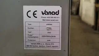 PŽSK 110. Pálicí stroj VANAD ARENA