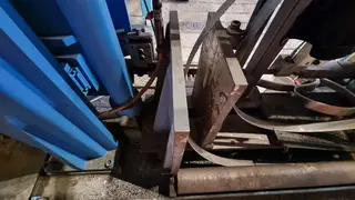 01 ROLUC - Pásová pila poloautomatická Bernardo MSB 810 H