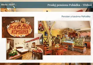 Penzion a kavárna Pohádka, Třeboň