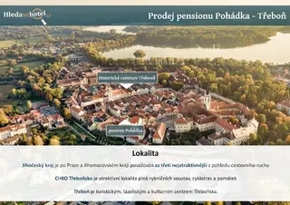 Penzion a kavárna Pohádka, Třeboň