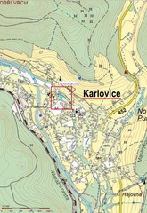 Penzion Karlovice ve Slezsku, okres Bruntál