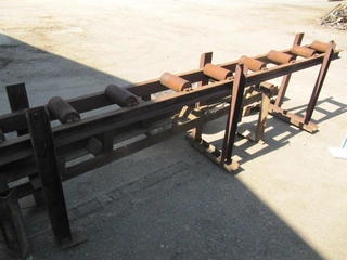 Pila kotoučová automatická, válečková dráha