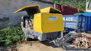 AZ SANACE, kompresor, tov. zn. ATLAS COPCO, RZ 5L9 0134