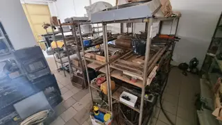 AZ SANACE Sklad č. 8, technické zařízení