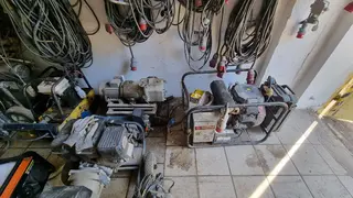 AZ SANACE Sklad č. 8, technické zařízení