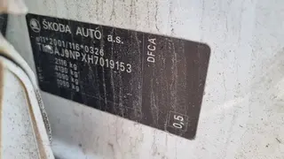 AZ SANACE Škoda Superb, RZ 8U9 5740