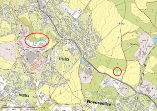Pozemek Dubí-Bystřice, Mstišov, okres Teplice