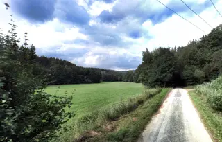 Pozemek Hostěnice - louka