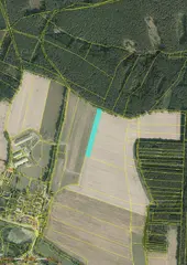 Pozemek orná půda Třebiště, okres Tábor