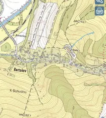 Pozemek  Bartoňov p.č. 591/2, okres Šumperk.