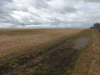 Kovalovice I - orná půda  4.136 m2  (horní pole)