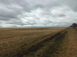 Kovalovice I - orná půda  4.136 m2  (horní pole)
