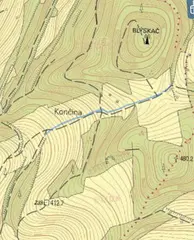 Pozemek Bartoňov p.č. 663/2, okres Šumperk.