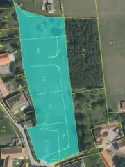 Pozemky 5 505 m2 Malé Výkleky, okres Pardubice