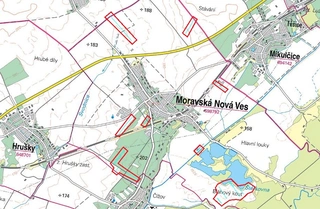pozemky a vinice v k.ú. Moravská Nová Ves LV 470