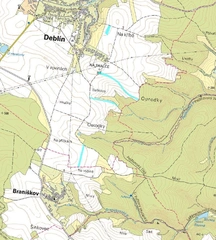 Pozemky Deblín