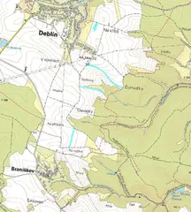 Pozemky Deblín