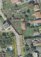 Stavební pozemek 1.164 m2 Všetaty 
