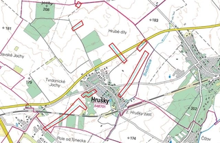 Pozemky v k.ú. Hrušky, okres Břeclav