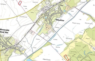 Pozemky v k.ú. Mikulčice LV 2460