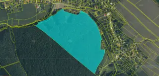 Lesní a zemědělské pozemky Zlín, k.ú. Štípa - spoluvlastnický podíl id.1/60 k celkové ploše 147.135 m2
