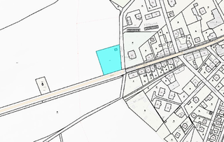 Rozestavěná čerpací stanice PHM v obci Ondrášov, okres Olomouc  