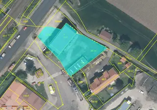 Prodejna a pozemky Lhotka nad Labem a Malé Žernoseky, okres Litoměřice