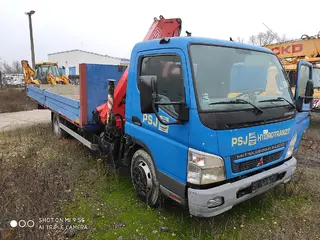 PSJ Hydrotranzit Bratislava - Mitsubishi Fuso Canter FE85 s hydraulickou rukou BA872OC