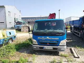 PSJ Hydrotranzit Bratislava - Mitsubishi Fuso Canter FE85 s hydraulickou rukou BA872OC