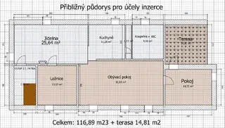 RD Karlov s garáží a pozemkem 2840 m2