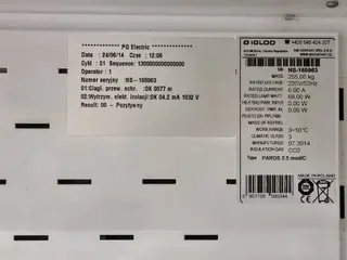 RM 14 Přístěná vitrína IGLO