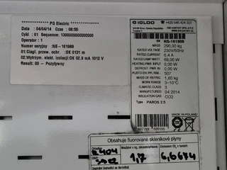  RM 18 Přístěná chladící vitrína, 3 kusy