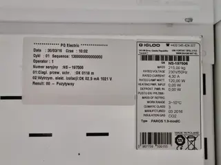 RM 20 Chladící vitrína zn. IGLO, 2 kusy