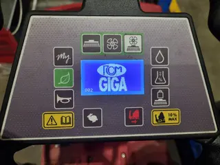 RM 37 Čistící stroj RCM, typ GIGA I802