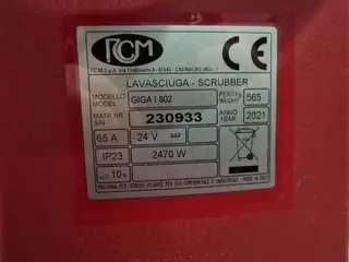 RM 37 Čistící stroj RCM, typ GIGA I802