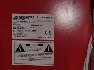 RM 46 Pokladní boxy - 3 kusy