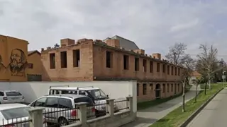 Stavba komerčního objektu Újezd u Brna      