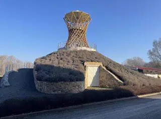 Rozhledna U Zámečku, Lovosice, ulice Přívozní, okres Litoměřice