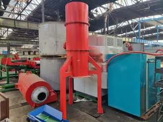 Rubber Bohemia, s.r.o. - soubor strojů a zařízení recyklační linky na zpracování gumové drtě na gumový prášek