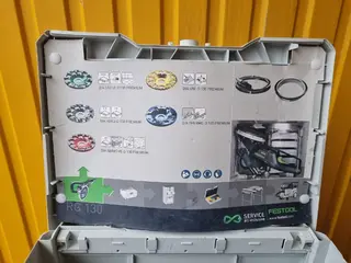 TBK 12 Sanační bruska Festool RG 130 E-Set DIA HD
