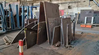 PŽSK 815 Sklad hutního materiálu cca 100 tun
