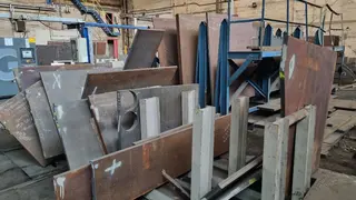 PŽSK 815 Sklad hutního materiálu cca 100 tun