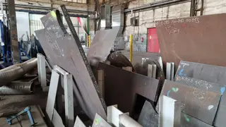 PŽSK 815 Sklad hutního materiálu cca 100 tun