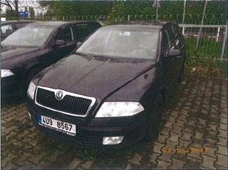 Škoda Octavia SPZ 4U9 8567 - MEBIKAN