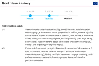 Slovní ochranná známka - hanedan č. 017902233