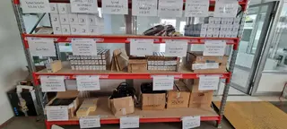 Soubor komponentů fotovoltaických systémů