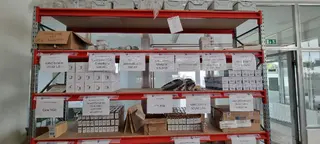 Soubor komponentů fotovoltaických systémů