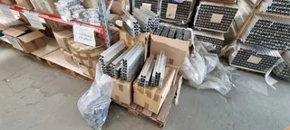 Soubor komponentů fotovoltaických systémů