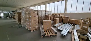 Soubor komponentů fotovoltaických systémů