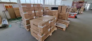 Soubor komponentů fotovoltaických systémů